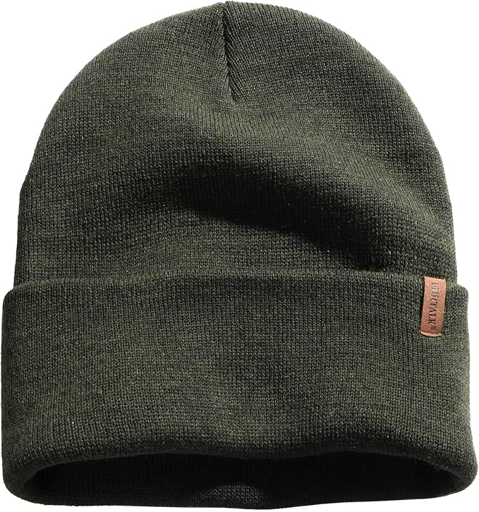 FURTALK Beanie for Men Women Cuffed Thick Knitted Unisex Winter Hat Beanies Skull Cap