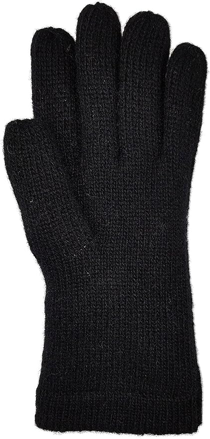 BRUCERIVER Ladie's Pure Wool Knit Gloves with Thinsulate Lining and Cable design