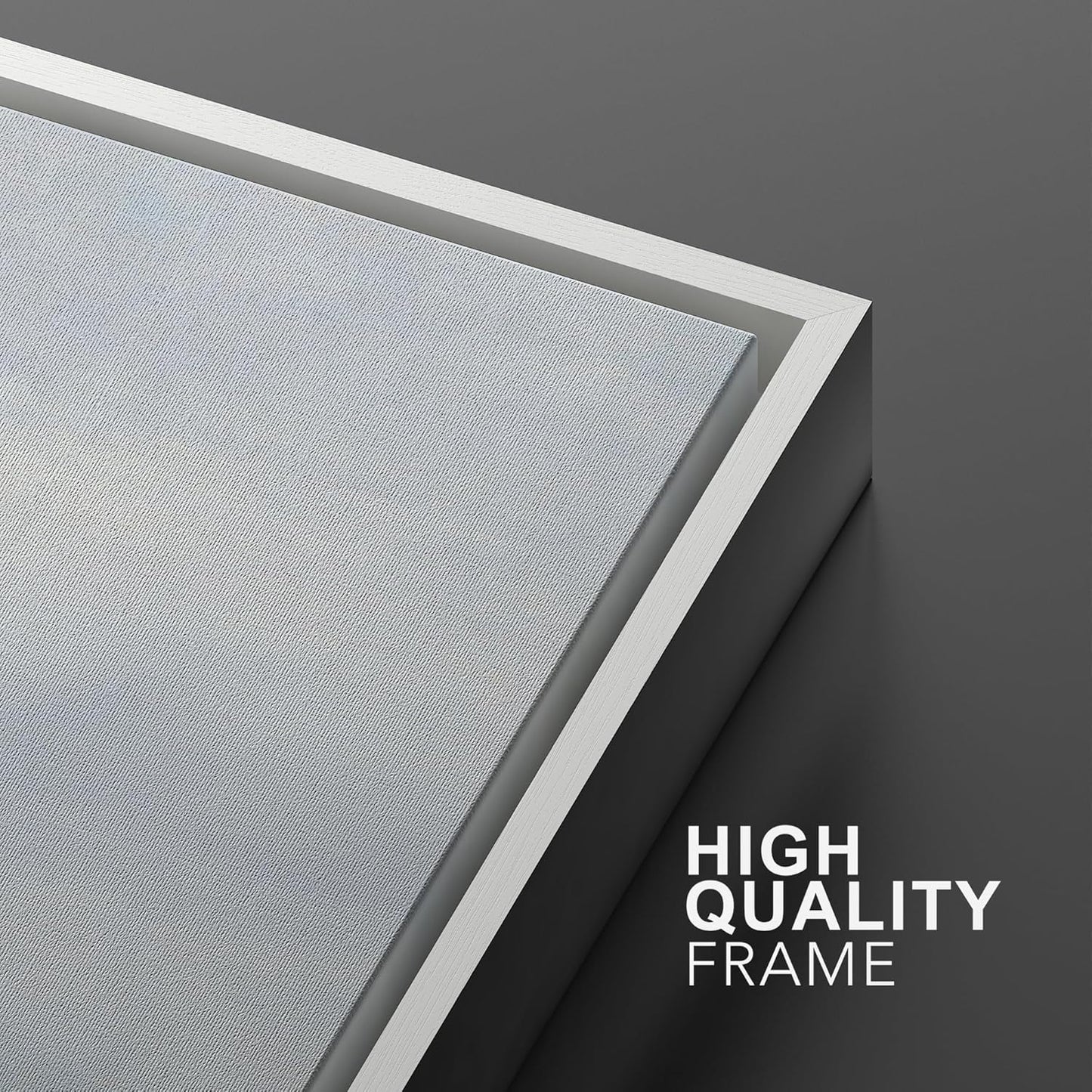 SIGNWIN Framed Canvas Print Wall Art Set Pastel Gray Watercolor Landscape Abstract Shapes Illustrations Minimal Decorative Boho Nordic Relax/Zen for Living Room, Bedroom, Office - 16"x24"x2 White