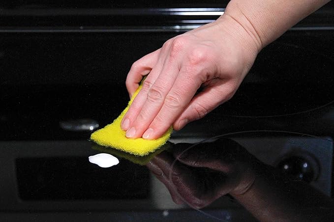 Cerama Bryte Cook Top Cleaner 18 oz 2-Pack & Scraper Pad Bundle