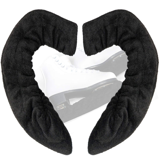 Athletico Ice Skate Blade Covers - Guards for Hockey Skates, Figure Skates, and Ice Skates - Skating Soakers Cover Blades from Youth to Adult Size - Men, Women, Kids (Small, Black)