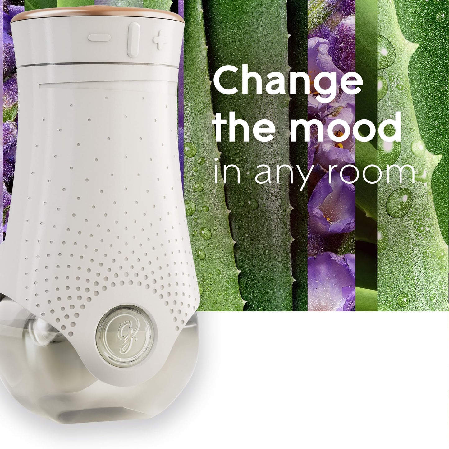 Glade Plugins Refills Air Freshener, Scented And Essential Oils For Home And Bathroom, Tranquil Lavender & Aloe, 1.34 Oz, 12 Cou