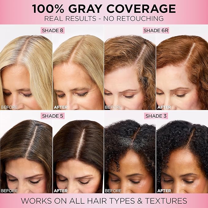 L'Oreal Paris Excellence Crème Permanent Hair Dye, Triple Care Hair Color with Pro-Keratine Complex for 100% Gray Hair Coverage, 6A Light Ash Brown, 1 Kit (Pack of 2)