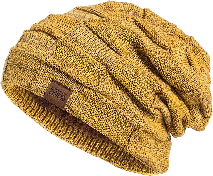 REDESS Beanie Hat for Men and Women Winter Warm Hats Knit Slouchy Thick Skull Cap