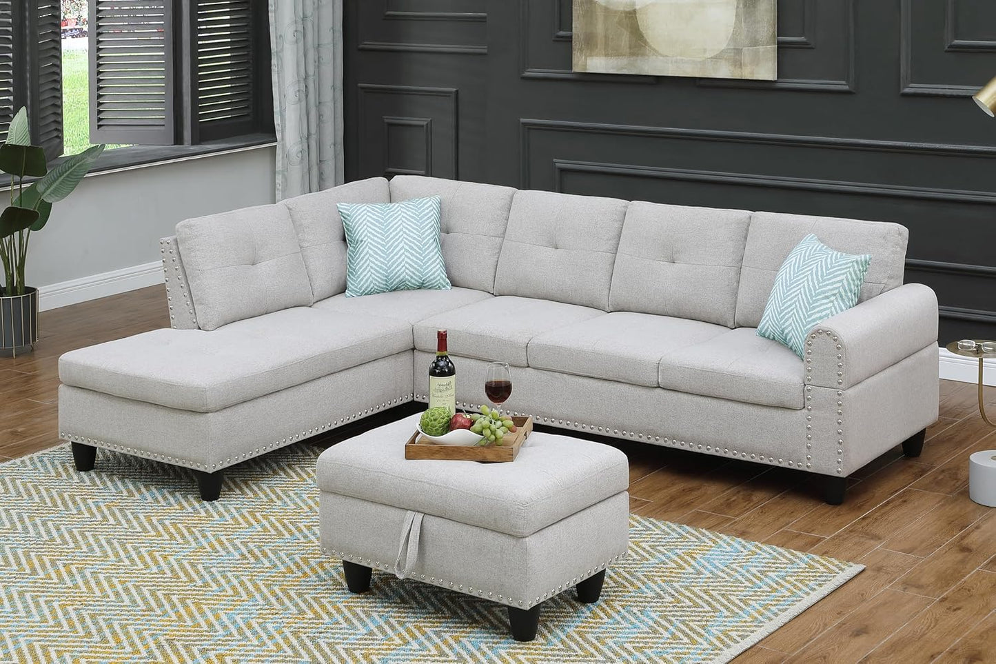 Devion Furniture Philly Sectional Sofa