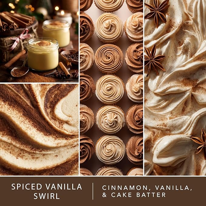 Scentsationals Fragrance Oil Plug In Air Freshener Refills 3-Pack - Spiced Vanilla Swirl - Works with Scentsationals Wall Plugs, Long-Lasting Home Fragrance, 0.8 fl oz Each, Packaging May Vary