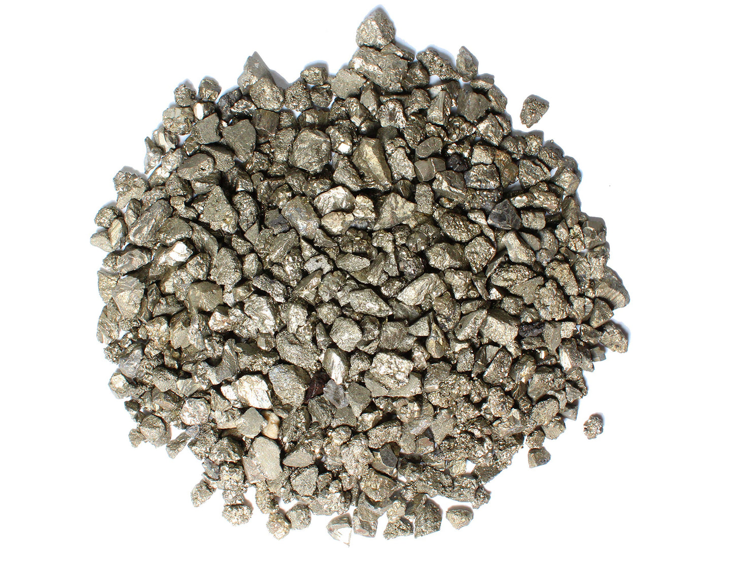 1/2 Lb Pyrite Fools Gold Chips - Iron Pyrite Raw Crystal Stones - Healing Crystals - Raw Natural Rough Stones - Crystal Healing Stones