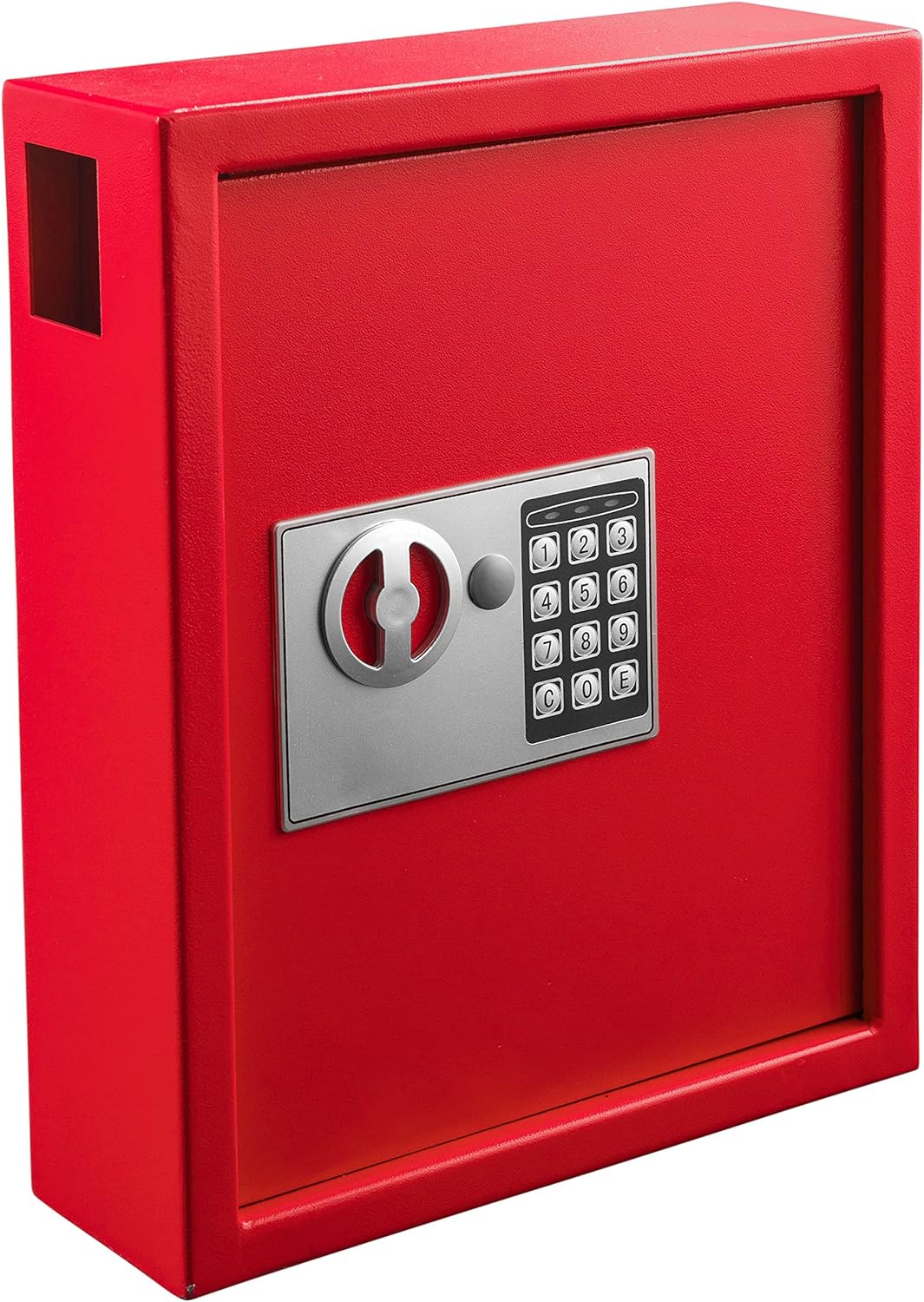 Adiroffice Key Holder Wall Mount - 40-keys Lock Box with Code, Key Cabinet Wall Mount, Valet Parking Key Box, Car Dealer Key Cabinet - Space Saving Locking Key Box Wall Mount with Digital Lock
