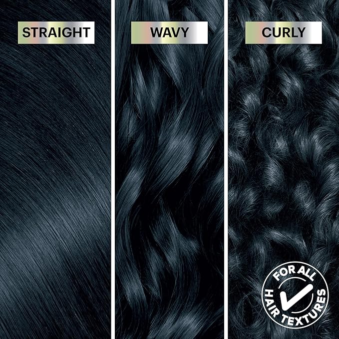 Garnier Hair Color Nutrisse Ultra Color Nourishing Creme, BL21 Reflective Blue Black (Blackberry Mojito) Permanent Hair Dye, 1 Count (Packaging May Vary)