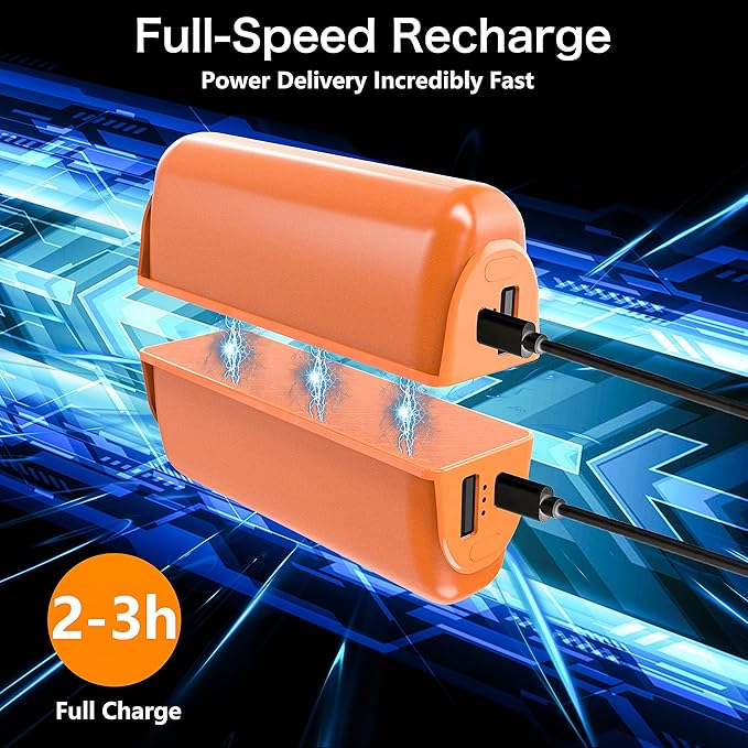 Hand Warmers Rechargeable 2 Pack,10000mAh Split-Magnetic Electric AI Handwarmer Power Bank,3 Levels, Camping,Hunting in Winter