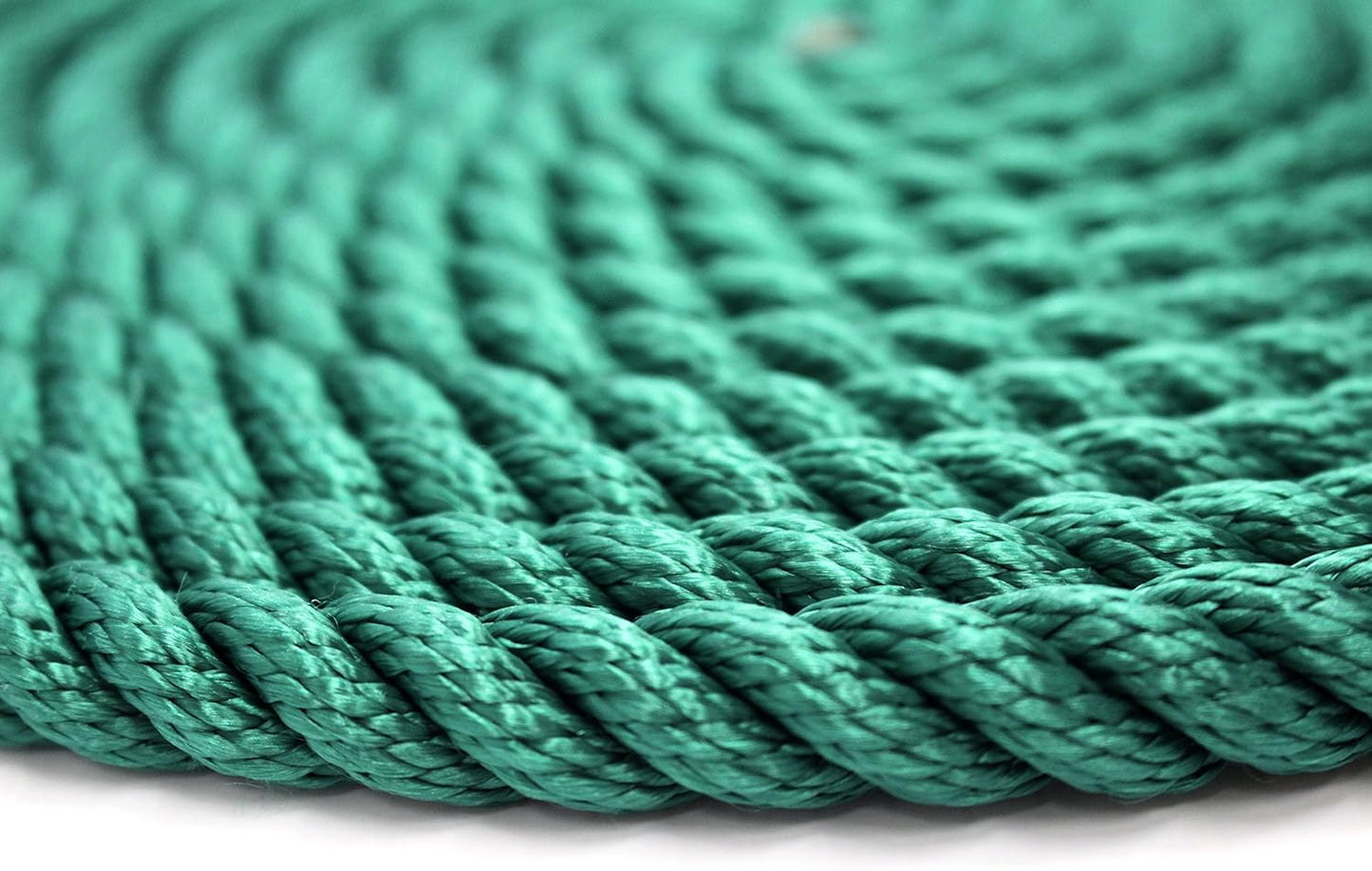 Eastern Jungle Gym 5/8" Nylon Braided Marine Grade Playground Rope Green 15' Long - Swing Set Parts