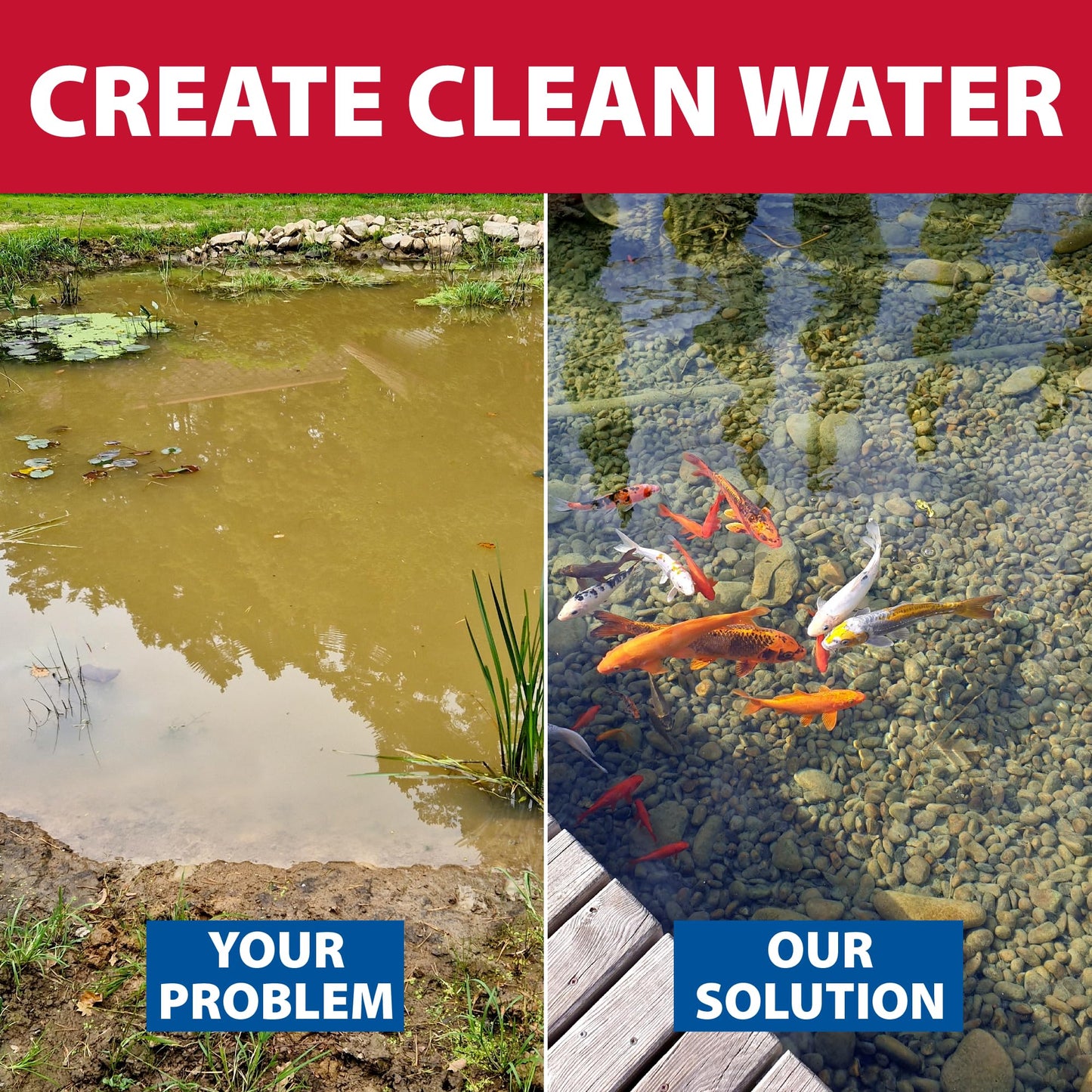 The Pond Guy ClearSolution Submersible Filter, Pump & Ultraviolet System for Outdoor Water Garden with Fountain Attachments & Diverter Valve, 1250