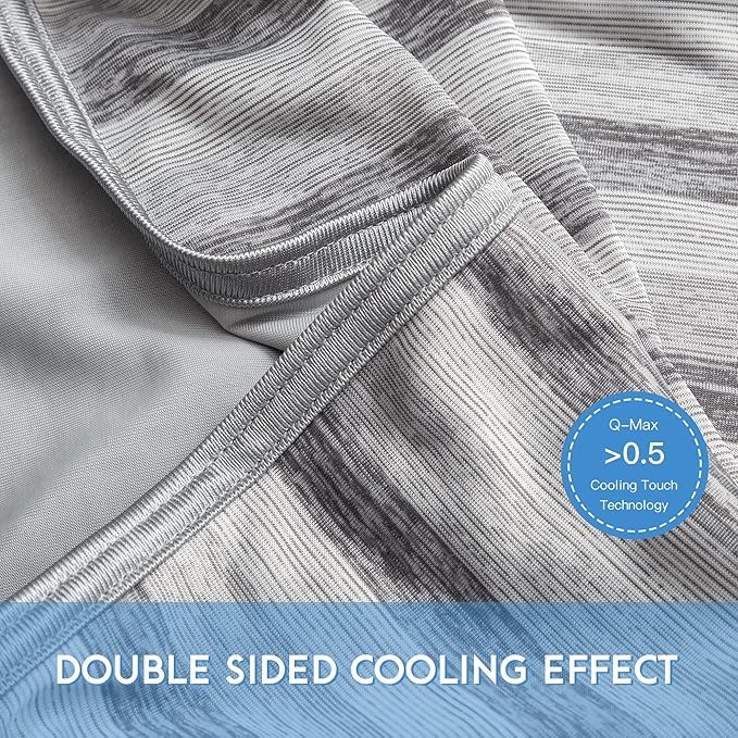 AmyHomie Cooling Blanket,Summer Blankets with Double Sided Cold Effect, Arc-Chill Q-Max>0.6 Cool Fiber, Breathable Lightweight Blankets for Hot Sleepers Night Sweats