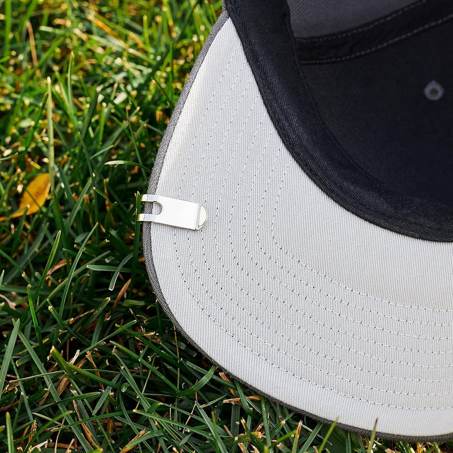 Golf Ball Marker with Magnetic Hat Clip Set - Men's and Women's Golf Accessories and Gift Ideas - Removable Attaches Easily to Golf Cap