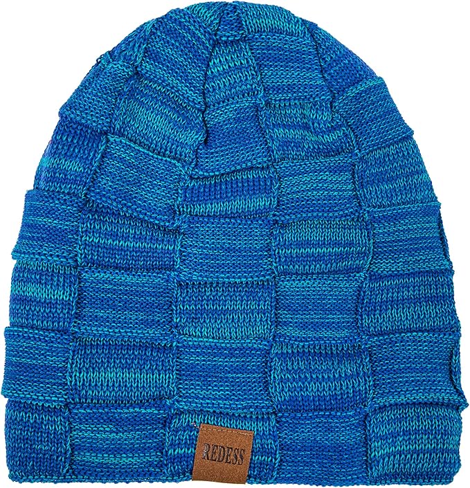 REDESS Beanie Hat for Men and Women Winter Warm Hats Knit Slouchy Thick Skull Cap