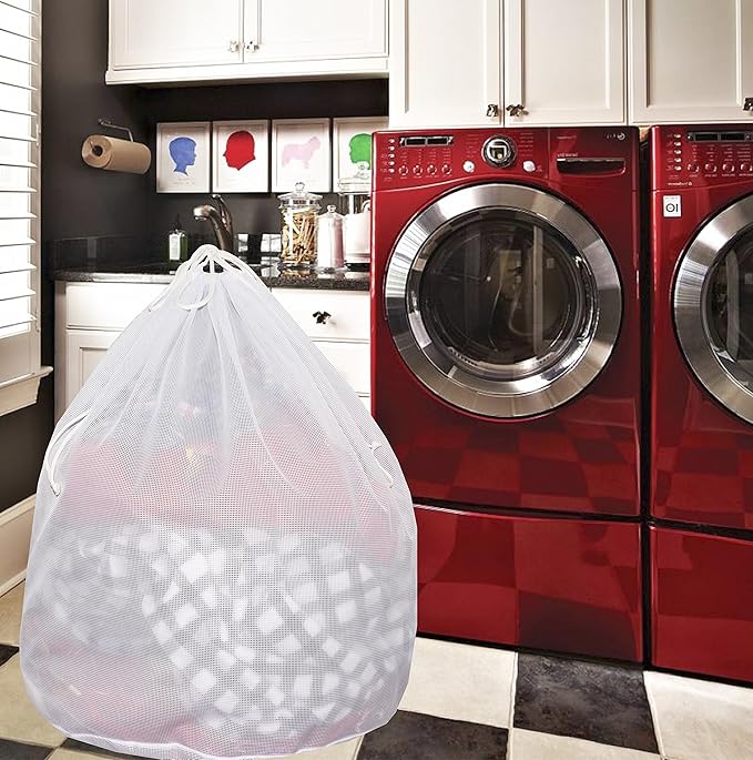 Foldable Large Laundry Hamper With Laundry Bag - Premium Durable Non-Woven Fabric, Plastic Board, Extra-Large Size, Space-Saving & Compact Clothes Basket With Metal Handles (Gray)