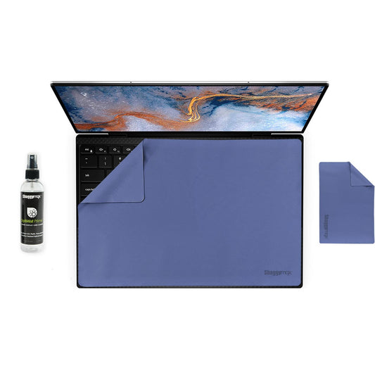 13" Laptop Screen Protector Keyboard Cover Microfiber & Cleaning Kit UnderWare Pac