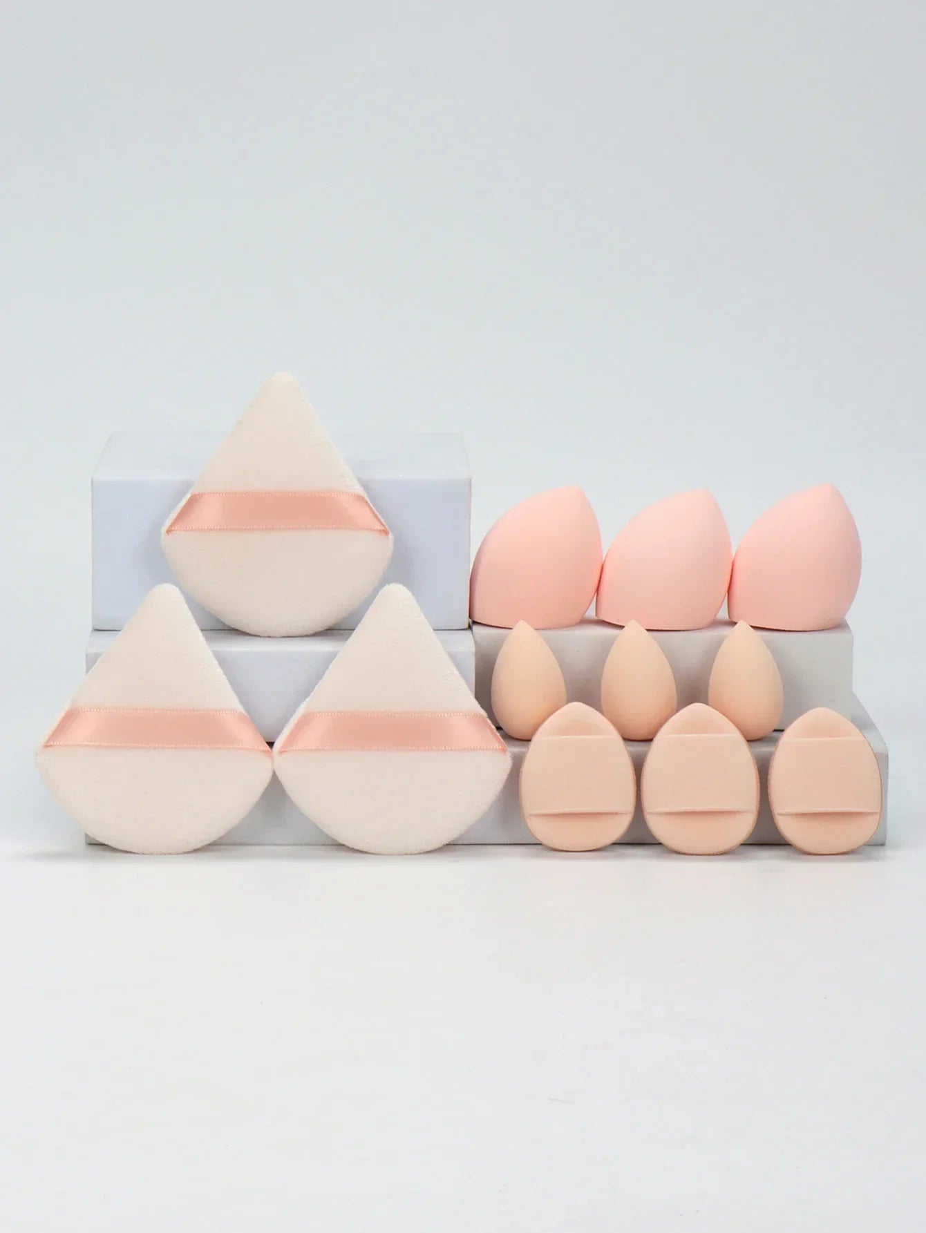 GlamEase 12-Piece Makeup Sponge Set