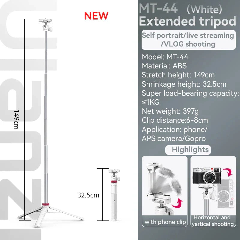 Ulanzi MT-44 Extendable Selfie Stick