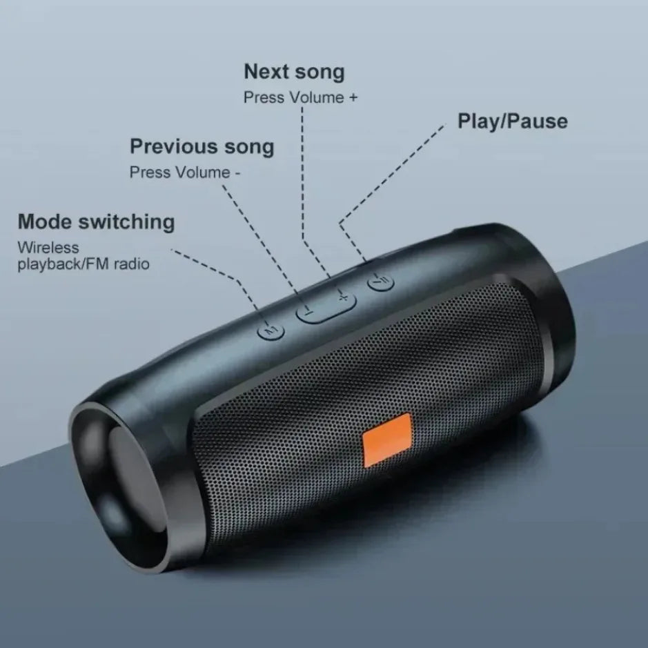 XIKCU Dual Bluetooth Speaker