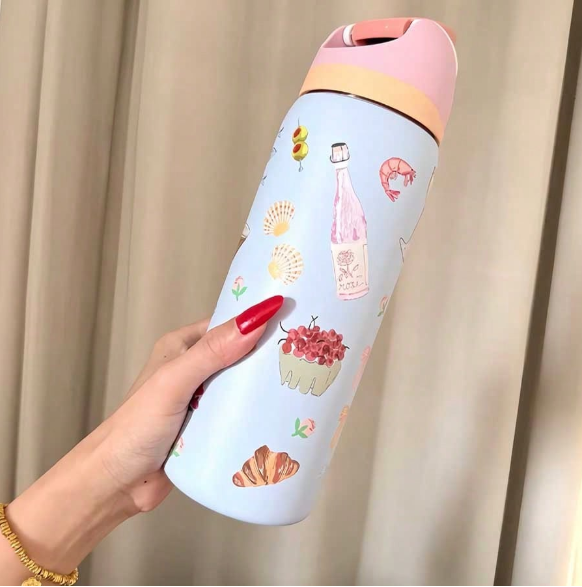 Thermal Insulation And Cold Preservation Insulated Mug 24, 32oz Stainless Steel Material Suitable For Office, Home And Outdoor Use