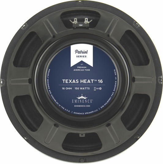12-in, 16 ohms, 150W, recommended for American Rock, Blues, & Southern Rock-in