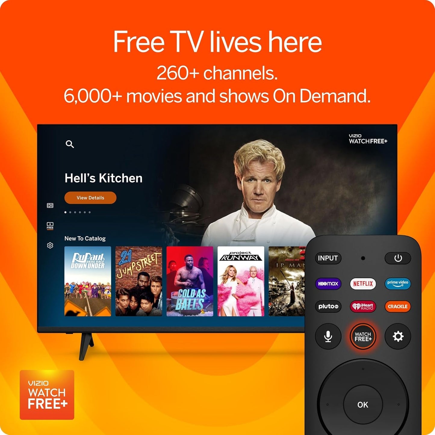 55-Inch V-Series 4K LED HDR Smart TV W/Dolby Vision, Wifi 6E, Bluetooth Headphone Capable, Gaming Engine & Alexa Compatibility, V555M-K01, 2023 Model