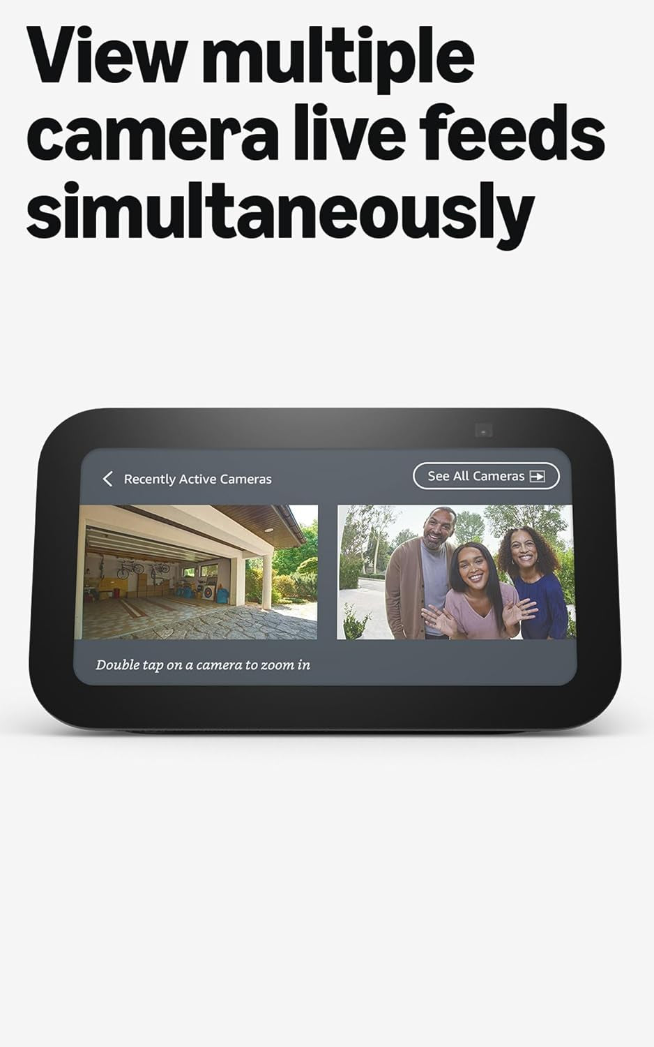 Echo Show 5 (Newest Model), Smart Display with Alexa+ Early Access, 2X the Bass and Clearer Sound, Charcoal