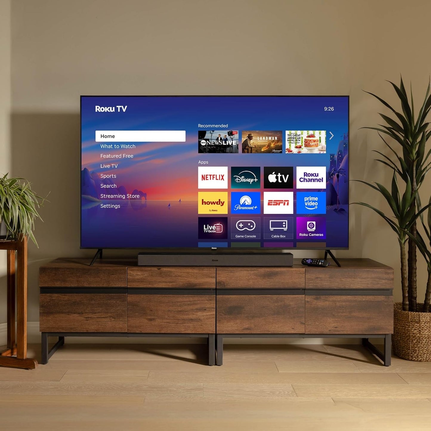 Smart TV 2025 – 50-Inch Select Series, 4K HDR TV – tv with Enhanced Voice Remote – Flat Screen LED Television with Wi-Fi for Streaming Live Local News, Sports, Family Entertainment