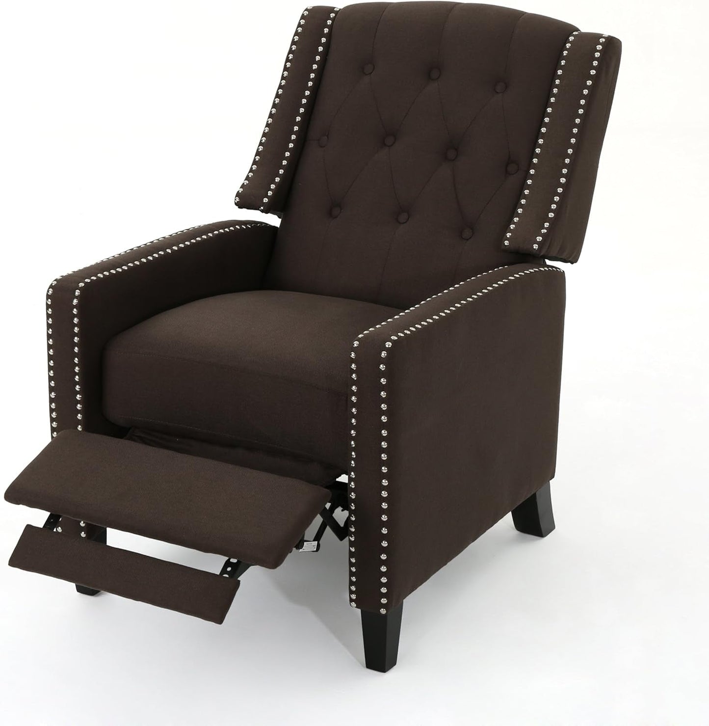 Push Back Recliner Modern High Back Accent Chair for Living Room