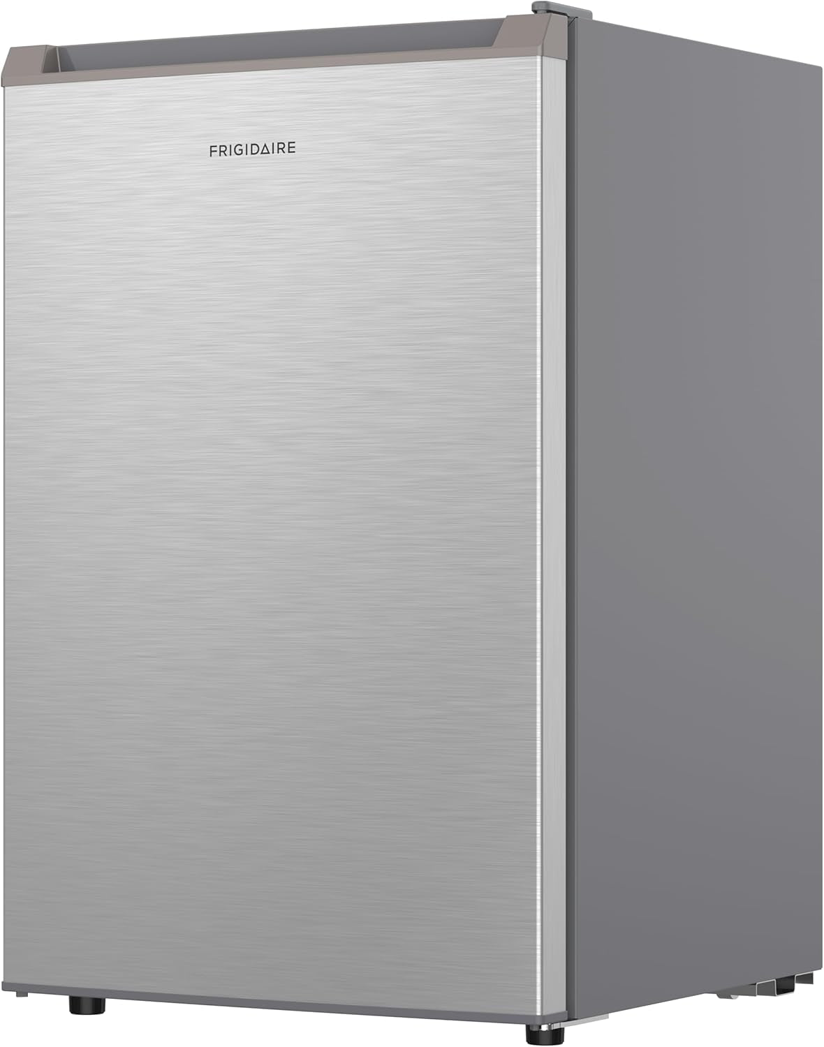 Mini Refrigerator, Compact Freezer Compartment, Adjustable Thermostat Control, Reversible Door, Contemporary Series, 4.5 Cu Ft, Platinum