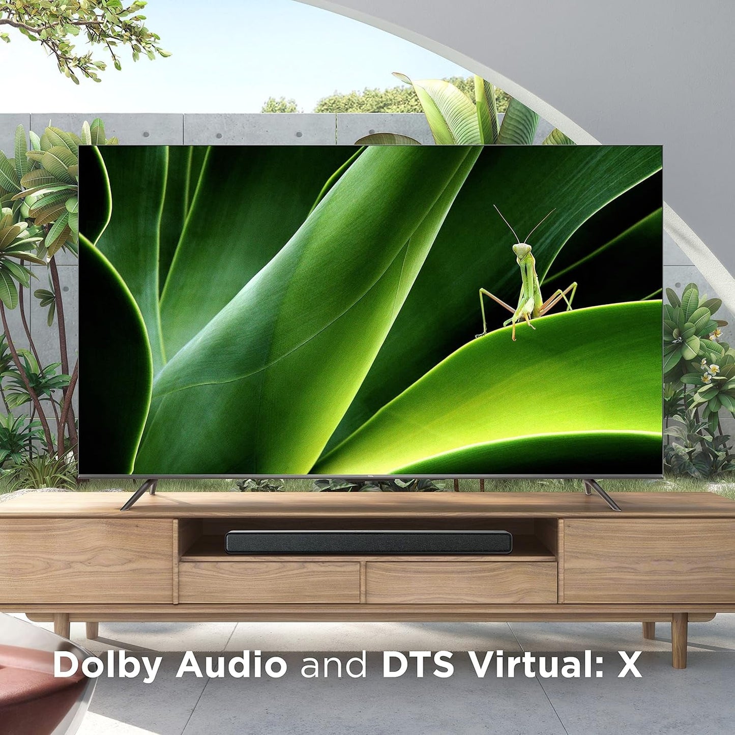 5.1Ch Sound Bar with Wireless Subwoofer (Q6510, 2023 - Model), Dolby Audio, DTS Virtual:X, 430W, Built-In Center Channel Speaker, 2 Rear Surround Sound Speakers, Wall Mount / HDMI Cable Included