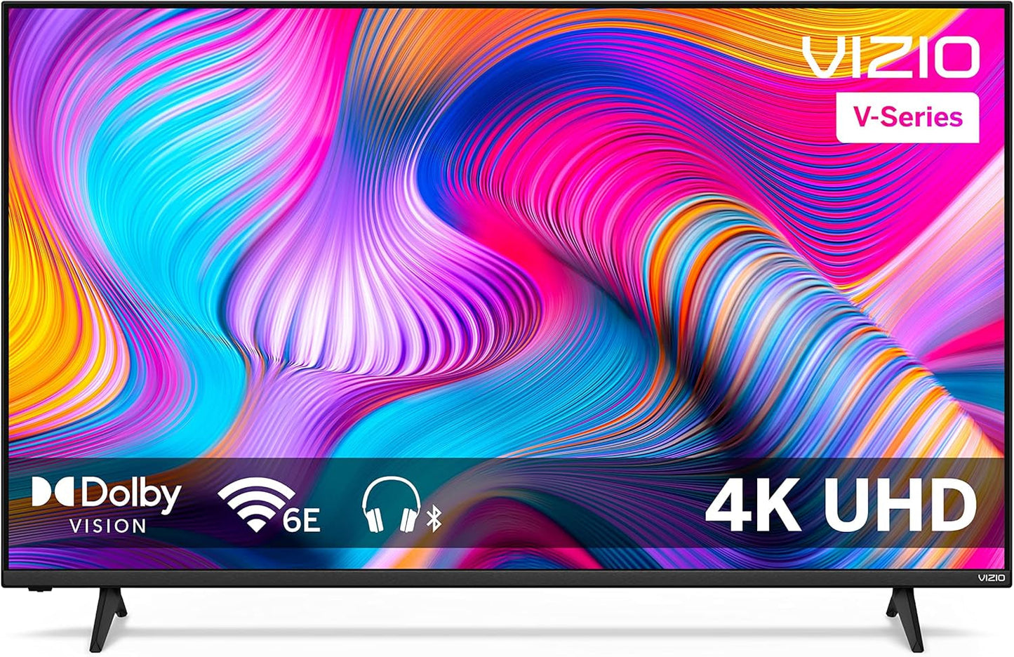 55-Inch V-Series 4K LED HDR Smart TV W/Dolby Vision, Wifi 6E, Bluetooth Headphone Capable, Gaming Engine & Alexa Compatibility, V555M-K01, 2023 Model