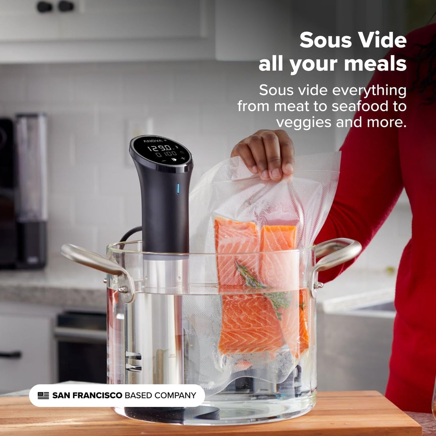 Sous Vide Precision Cooker 3.0 (Wifi), 1100 Watts