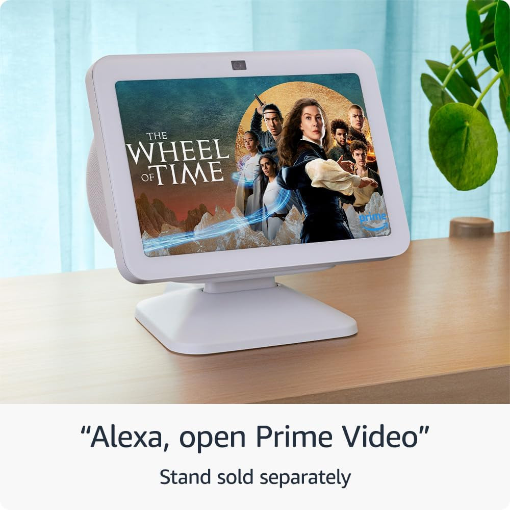 Echo Show 8 (3Rd Gen, 2023 Release) with Blink Mini | Glacier White