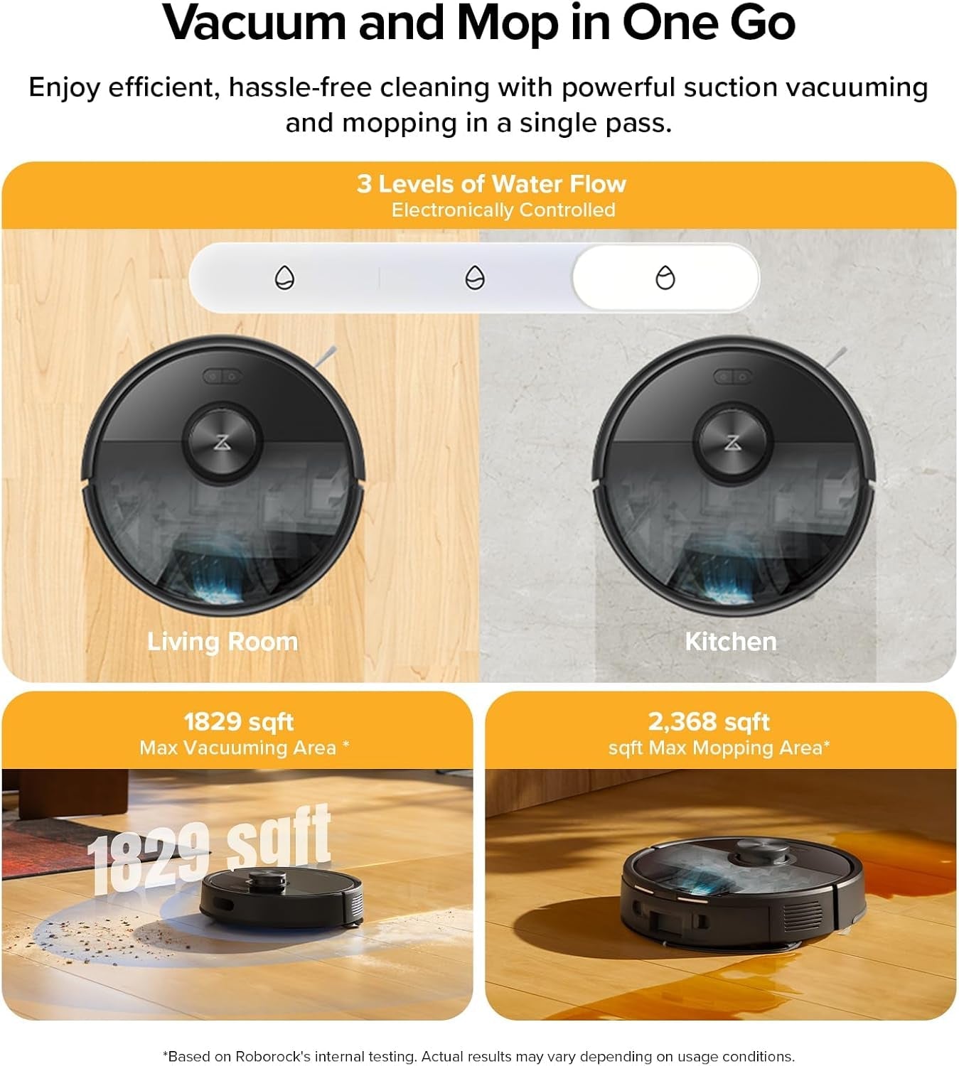 Q7 M5+ Robot Vacuum and Mop, Upgraded from Q5 Max+, up to 7-9 Weeks Self-Empty, 10000Pa Suction, Dual Anti-Tangle System for Pet Hair & Carpet, Precisense Lidar Navigation, App Control, Black