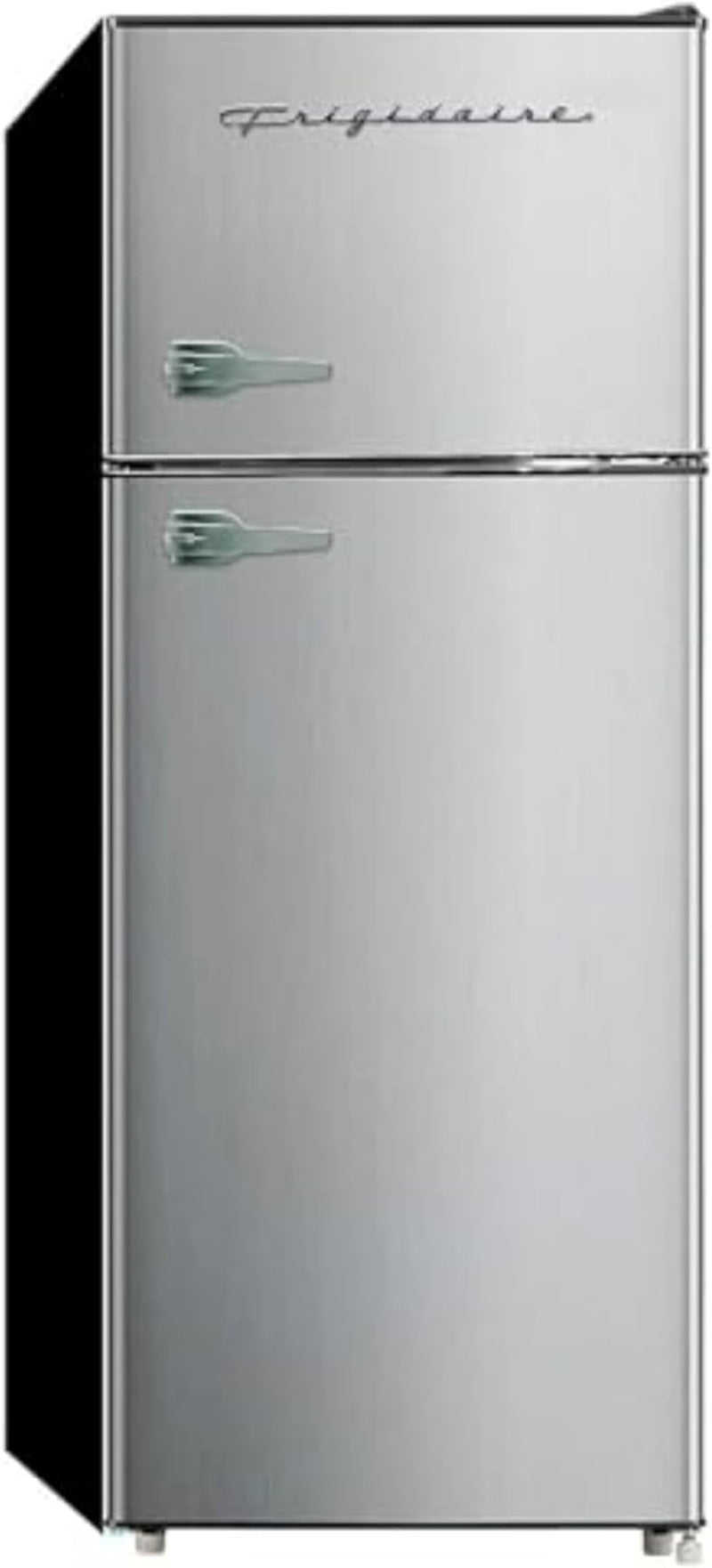 2 Door Apartment Size Refrigerator/Freezer Combo, 7.5 Cu Ft, Platinum Series, Stainless, 23" D X 21.5" W X 55.5" H