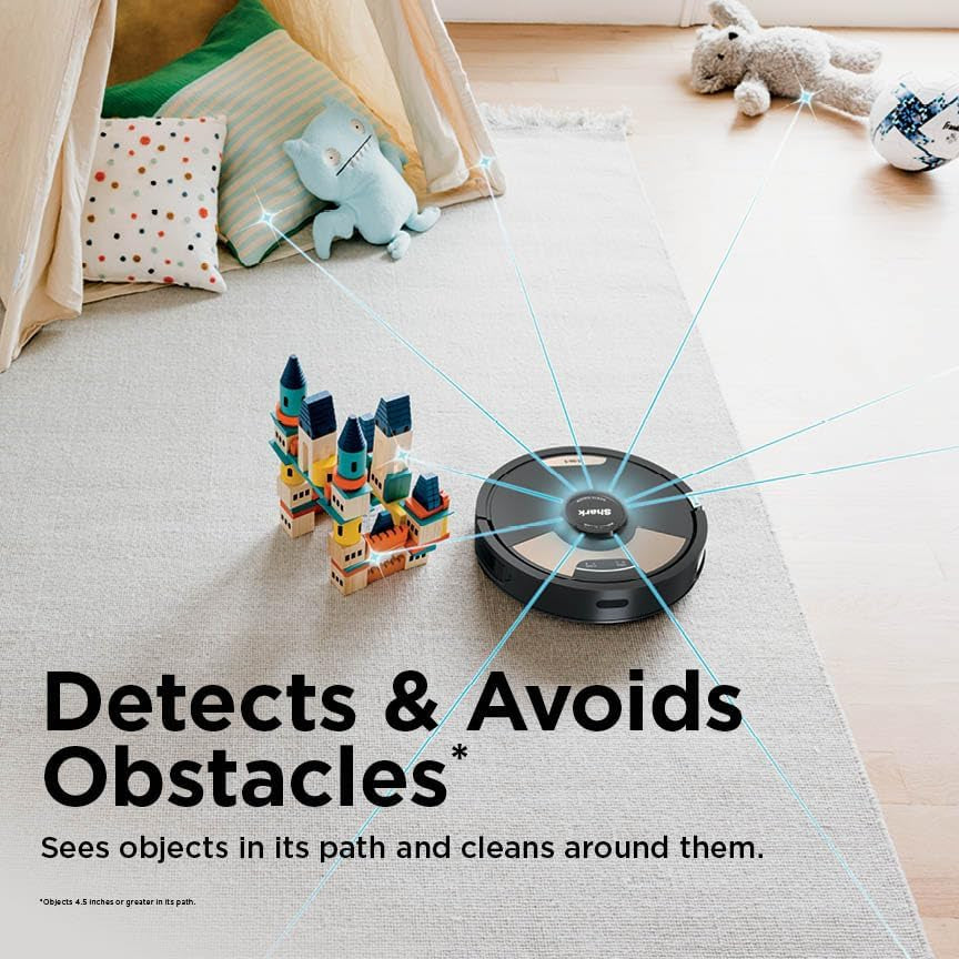 Matrix plus Robot Vacuum and Mop with Self-Empty HEPA Base, Sonic Mopping, Matrix Clean, Home Mapping, HEPA Bagless Self Empty Base, Cleanedge, for Pet Hair, UR2650WS